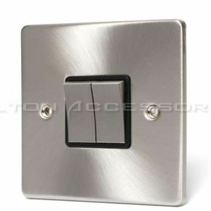 2G 2W Light Switch - C304BCB