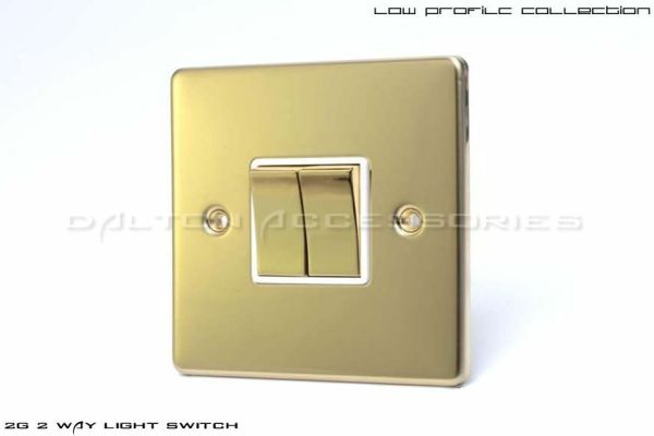 2G 2W Light Switch - C304PBW