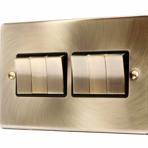 6G 2W Light Switch - C310ABB