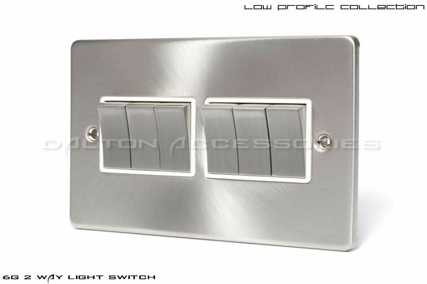 6G 2W Light Switch - C310BCW