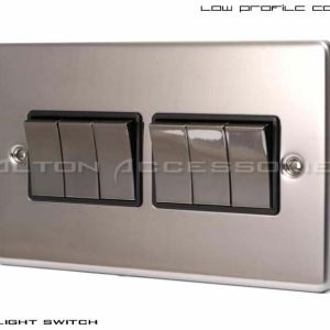 6G 2W Light Switch - C310BNB