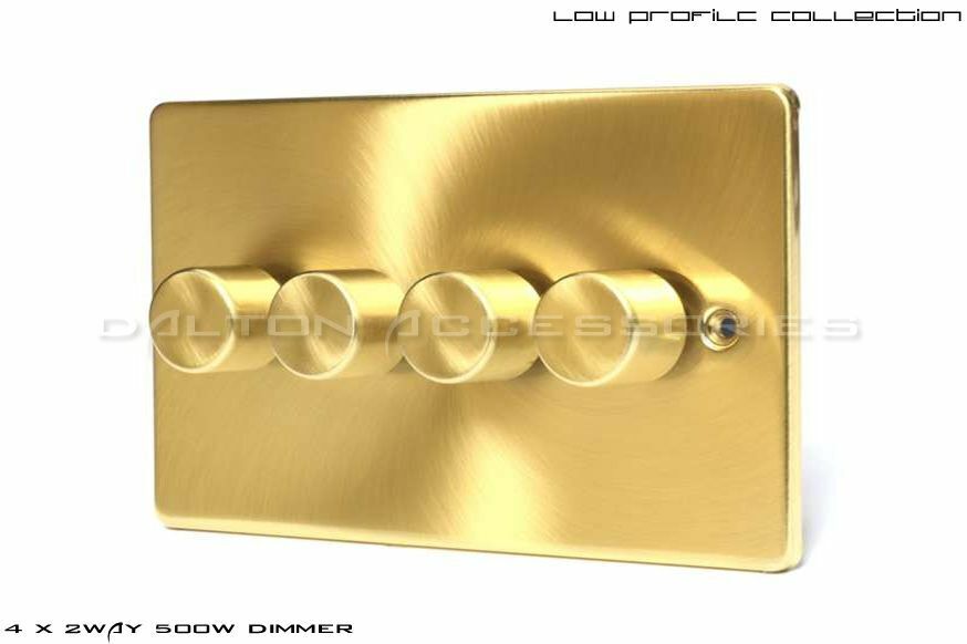 4G 2W 500w Dimmer Switch - C358BBW
