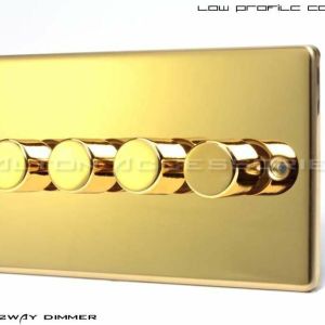 4G 2W 500w Dimmer Switch - C358PBW