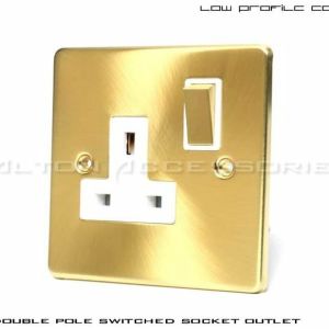 1G Switched Socket Outlet - C409BBW