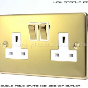 2G Switched Socket Outlet - C410PBW