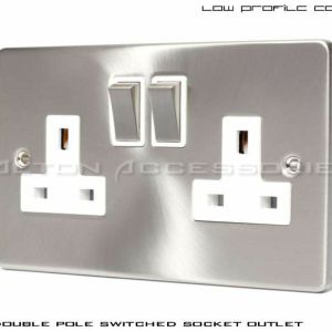 2G Switched Socket Outlet - C410BCW