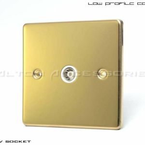 1G Co-Ax TV Socket - C434PBW