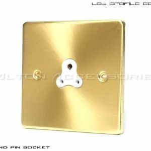 1G 2Amp Round Pin Socket - C455BBW