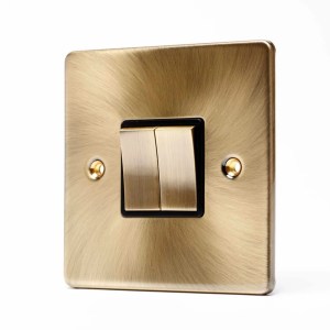 2G 2W Light Switch - C304ABB