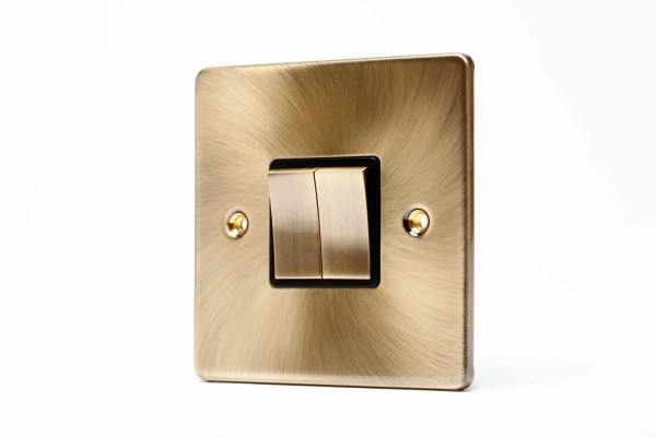 2G 2W Light Switch - C304ABB